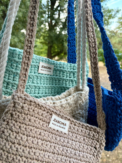 Les sacs à main en crochet de Jeanoma