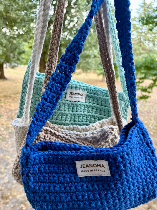 Les sacs à main en crochet de Jeanoma